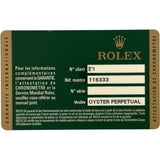 ロレックス ROLEX デイトジャスト2 ストレート 116333 グレー K18/SS 自動巻き メンズ 腕時計
