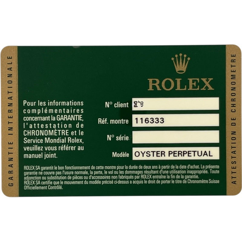 ロレックス ROLEX デイトジャスト2 ストレート 116333 グレー K18/SS 自動巻き メンズ 腕時計