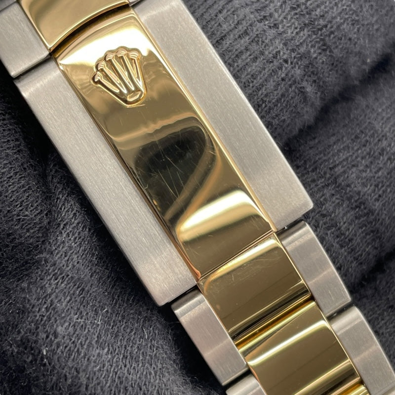 ロレックス ROLEX デイトジャスト2 ストレート 116333 グレー K18/SS 自動巻き メンズ 腕時計