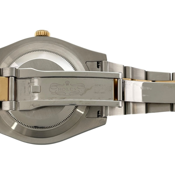ロレックス ROLEX デイトジャスト2 ストレート 116333 グレー K18/SS 自動巻き メンズ 腕時計