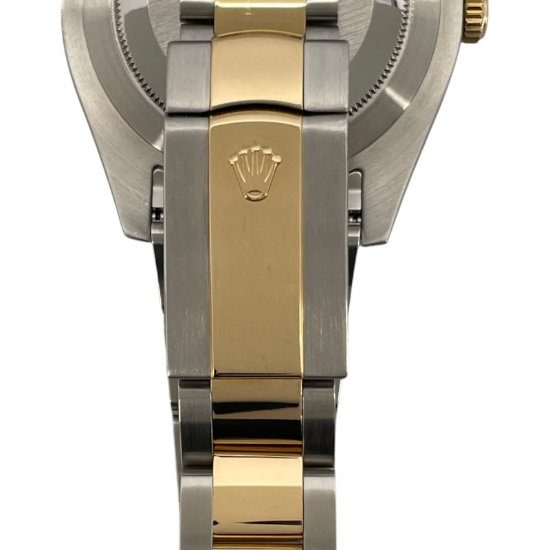 ロレックス ROLEX デイトジャスト2 ストレート 116333 グレー K18/SS 自動巻き メンズ 腕時計