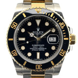 ロレックス ROLEX サブマリーナ 116613LN ブラック K18/SS 自動巻き メンズ 腕時計