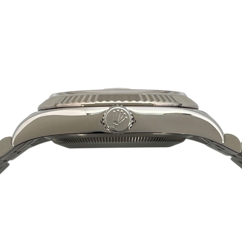 ロレックス ROLEX デイトジャスト 116234 ホワイト WG/SS 自動巻き メンズ 腕時計