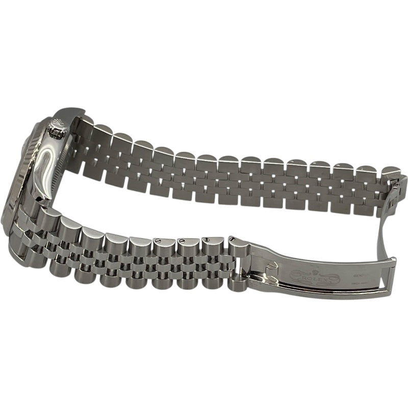 ロレックス ROLEX デイトジャスト 116234 ホワイト WG/SS 自動巻き メンズ 腕時計