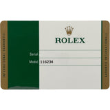 ロレックス ROLEX デイトジャスト 116234 ホワイト WG/SS 自動巻き メンズ 腕時計