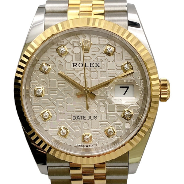 ロレックス ROLEX デイトジャスト36 116233G ゴールド K18YG/SS メンズ 腕時計