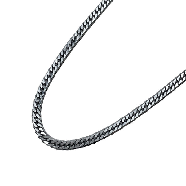 6面ダブル喜平ネックレス ホワイトゴールド K18 ジュエリー