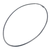 6面ダブル喜平ネックレス ホワイトゴールド K18 ジュエリー