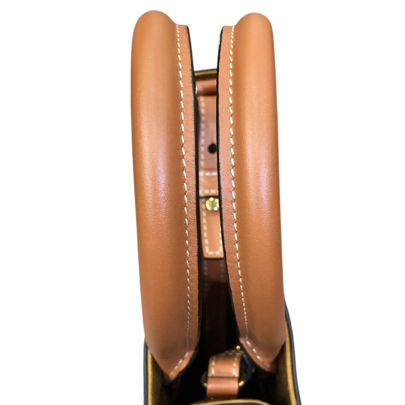 セリーヌ CELINE ミニパーティカルカパ 194372BZK.04LU ブラウン/ゴールド金具 トリオンフキャンパス レディース ショルダーバッグ