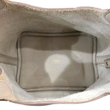エルメス HERMES ピコタンロックPM U刻印 べトン/ゴールド金具 トリヨン レディース ハンドバッグ