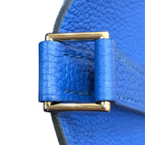 エルメス HERMES ピコタンロックPM Y刻印 ブルーフランス/シルバー金具 トリヨン レディース ハンドバッグ