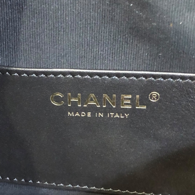 シャネル CHANEL CHANEL25 スモール AS5293 ブラック/ゴールド金具 カーフ シャイニーカーフ レディース ショルダーバッグ