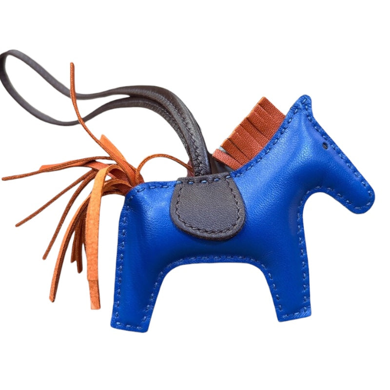 【レア】【正規品】新品未使用 エルメス ロデオ　pm ミロ　ブルーサフィール エルメス ロデオチャームタッチPM ブルーサフィール/ マリン