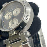カルティエ Cartier パシャ クロノリフレックス W3101955 グレー SS クオーツ ユニセックス 腕時計