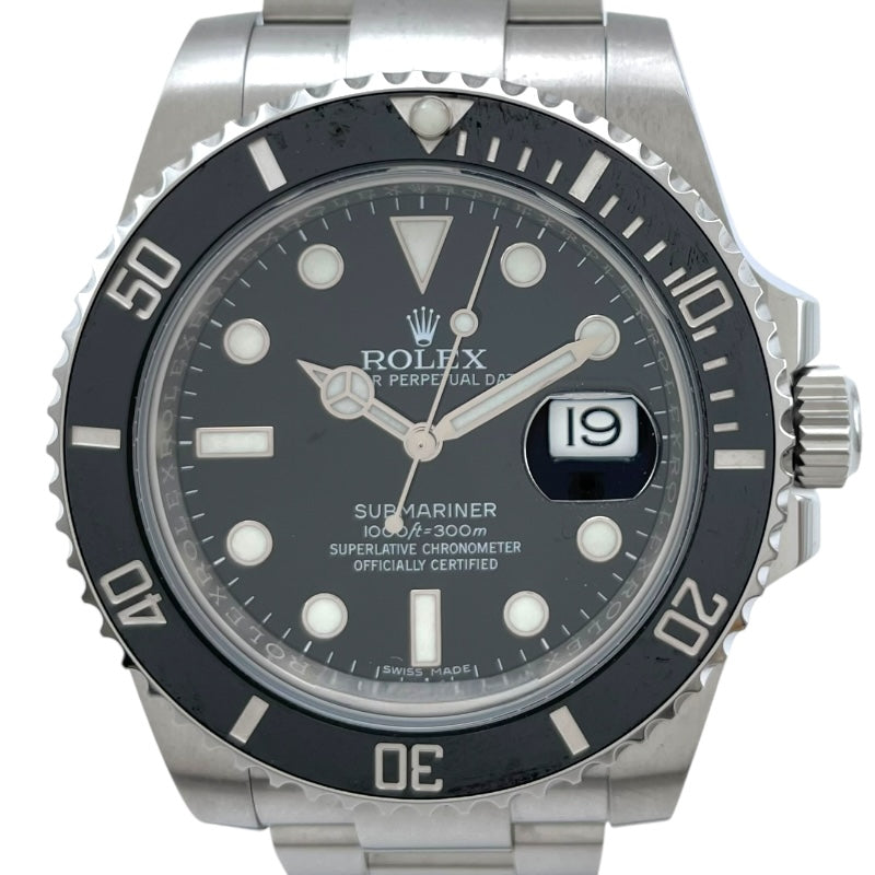 ロレックス ROLEX サブマリーナ 116610LN ブラック SS 自動巻き メンズ 腕時計