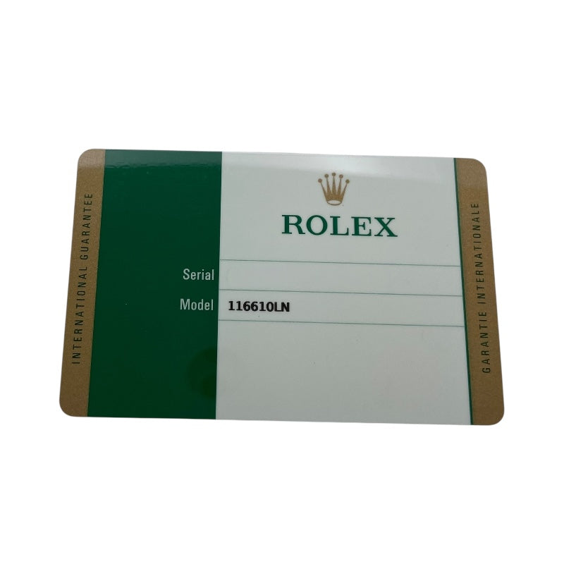 ロレックス ROLEX サブマリーナ 116610LN ブラック SS 自動巻き メンズ 腕時計