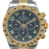 ロレックス ROLEX デイトナ 116523 ネイビー K18YG/SS 自動巻き メンズ 腕時計