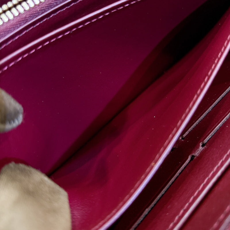 ルイ・ヴィトン LOUIS VUITTON ジッピーウォレット M61379 マゼンタ