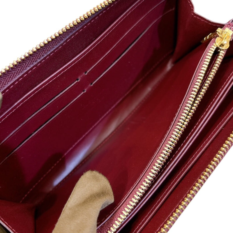 ルイ・ヴィトン LOUIS VUITTON ジッピーウォレット M61379 マゼンタ