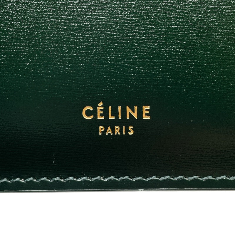 セリーヌ CELINE クラスプミディアム 180923ASE31ER グリーン ゴールド