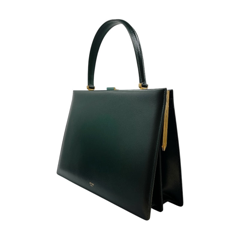 セリーヌ CELINE クラスプミディアム 180923ASE31ER グリーン ゴールド