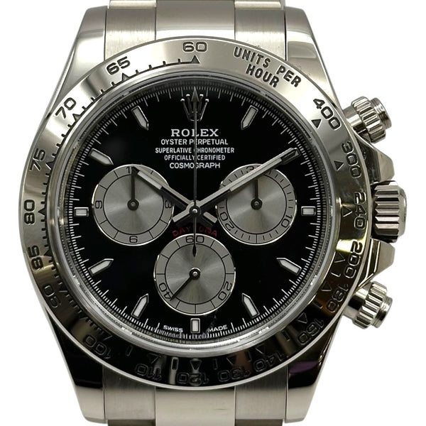 ROLEX デイトナ 自動巻き 腕時計 ロレックス ROLEX デイトナ 126509 ブラック K18ホワイトゴールド 自動