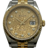 ロレックス ROLEX デイトジャスト36 126233G ホリコン ゴールド/ステンレススチール 自動巻き メンズ 腕時計