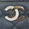 シャネル CHANEL ココマークコンパクトウォレット AP4181 ブラック ゴールド金具 キャビアスキン レディース 二つ折り財布