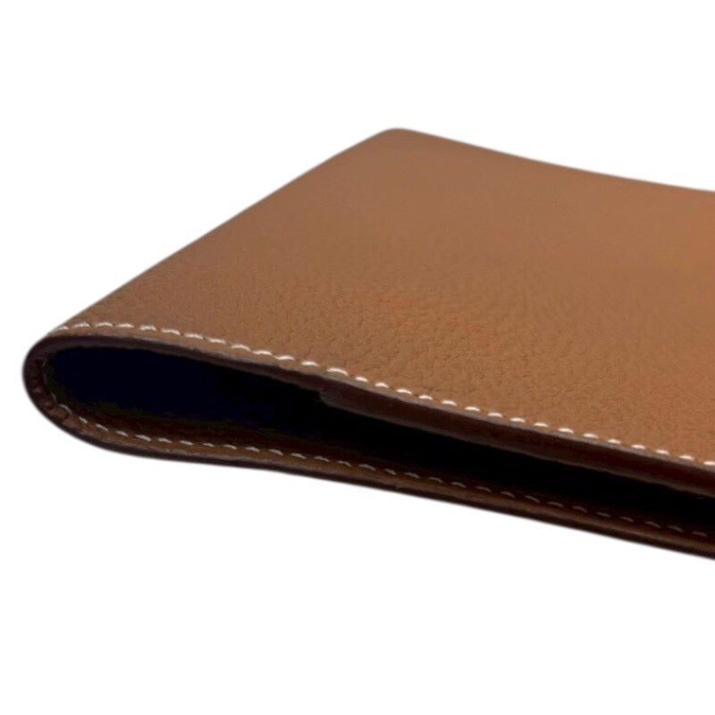 エルメス HERMES ノートカバー EAジップA5 U刻 ゴールド トゴ ユニ