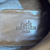 エルメス HERMES ジャンピング ケリー金具レザーロングブーツ ブラック レザー レディース ブーツ
