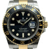 ロレックス ROLEX サブマリーナ 116613LN ブラック ゴールド/ステンレススチール 自動巻き メンズ 腕時計