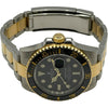 ロレックス ROLEX サブマリーナ 116613LN ブラック ゴールド/ステンレススチール 自動巻き メンズ 腕時計