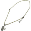 シャネル CHANEL 2連ロングパールネックレス ホワイト メタル/レジンパール/ラインストーン アクセサリー