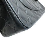 シャネル CHANEL マトラッセ25 A01112 6番台 ブラック シルバー金具 ラムスキン レディース ショルダーバッグ