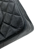 シャネル CHANEL マトラッセ25 A01112 6番台 ブラック シルバー金具 ラムスキン レディース ショルダーバッグ
