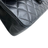 シャネル CHANEL マトラッセ25 A01112 6番台 ブラック シルバー金具 ラムスキン レディース ショルダーバッグ