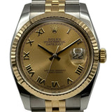 ロレックス ROLEX デイトジャスト 36 116233 ゴールド ゴールド/ステンレススチール 自動巻き メンズ 腕時計