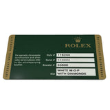 ロレックス ROLEX デイトジャスト36 116244NG ホワイトシェル ホワイトゴールド/ステンレススチール 自動巻き メンズ 腕時計