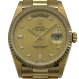 ロレックス ROLEX デイデイト 18238A シャンパン K18/イエローゴールド 自動巻き メンズ 腕時計