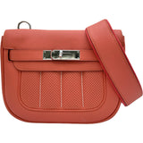 エルメス HERMES ベルリンヌ ミニ X刻印 フラミンゴ シルバー金具 エバーカラー レディース ショルダーバッグ