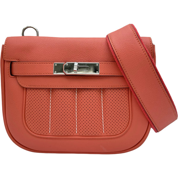 エルメス HERMES ベルリンヌ ミニ X刻印 フラミンゴ シルバー金具