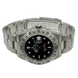 ロレックス ROLEX エクスプローラー2 16570 ブラック ステンレススチール 自動巻き メンズ 腕時計