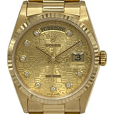 ロレックス ROLEX デイデイト 18238G ホリコン ゴールド 自動巻き メンズ 腕時計