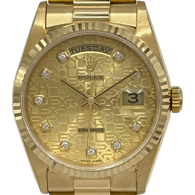 ロレックス ROLEX デイデイト 18238G ホリコン ゴールド 自動巻き