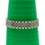 ロレックス ROLEX デイトジャスト36 116244NR ホワイトシェル ホワイトゴールド/ステンレススチール 自動巻き メンズ 腕時計