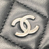 シャネル CHANEL マトラッセチェーンウォレット AP0250 ブラック/シルバー金具 ラム レディース ショルダーバッグ