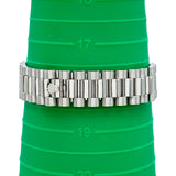 ロレックス ROLEX デイデイト36 118346A アイスブルー プラチナ 自動巻き メンズ 腕時計