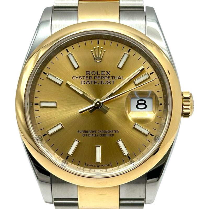 ロレックス ROLEX デイトジャスト 36 126203 ゴールド ゴールド