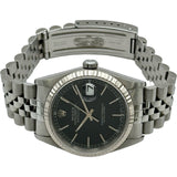 ロレックス ROLEX デイトジャスト 16234 ブラック ホワイトゴールド/ステンレススチール 自動巻き メンズ 腕時計
