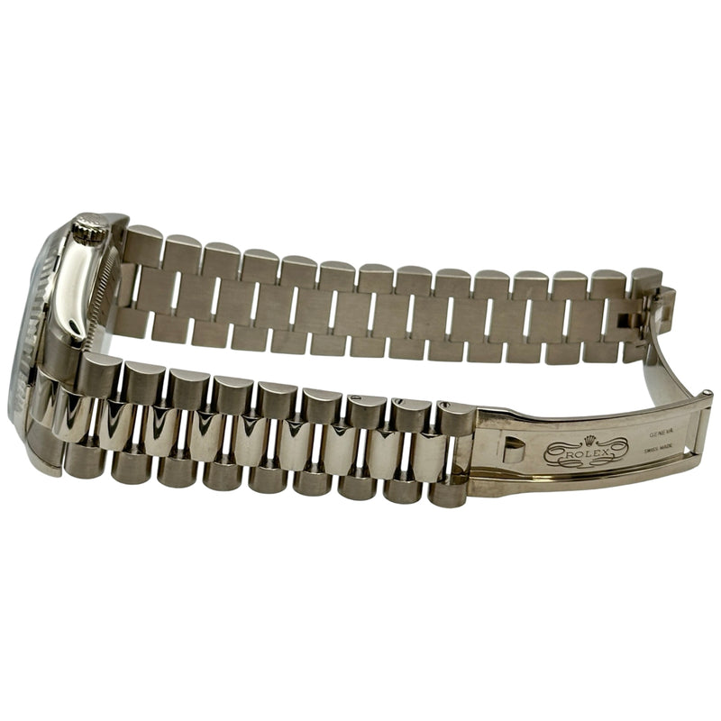 ロレックス ROLEX デイデイト36 118239 ブルー ホワイトゴールド 自動